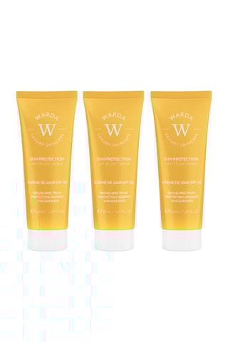3 crèmes solaires SPF 30 - 3 x 50 ml