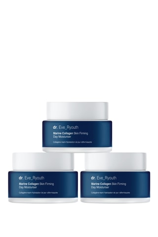 3 crèmes hydratantes raffermissantes au collagène marin - 3 x 50 ml
