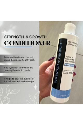 Après-shampoing fortifiant Strength and Growth - 200 ml
