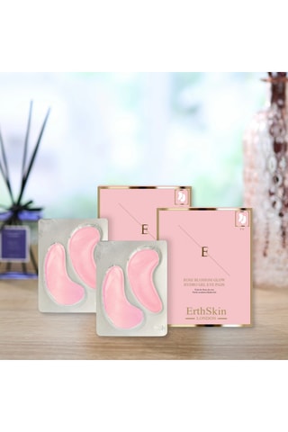 5 paquets de 2 patchs hydrogel pour les yeux Rose Blossom Glow - 5 x 300 ml