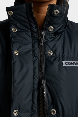 Gewatteerde Jas met Capuchon - Zwart - Converse