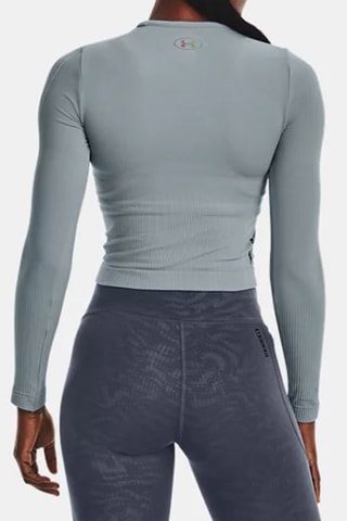 T-shirt Rush Seamless - Grijs - Under Armour