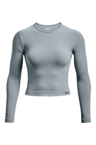 T-shirt Rush Seamless - Grijs - Under Armour