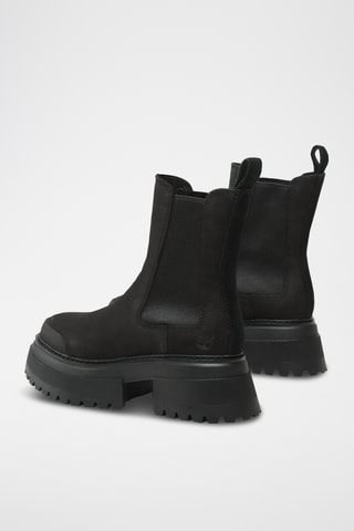 Nubuck Platform Chelsea Boots Sky - Zwart - Timberland