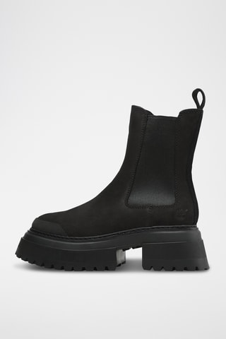Nubuck Platform Chelsea Boots Sky - Zwart - Timberland