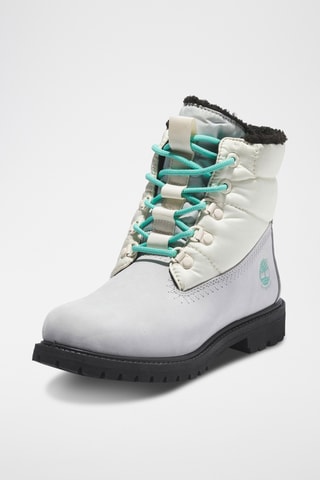 Gevoerde Nubuck Enkellaarzen - Grijs - Timberland