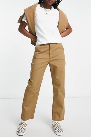 T-shirt Oval Sporty - Wit - Vans