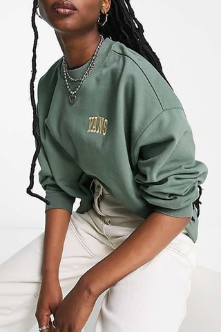 Sweater Drop V - Groen - Vans