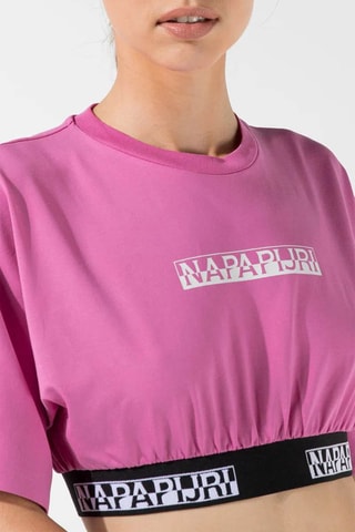 Crop Top Box Wide - Roze - Napapijri