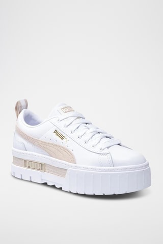 Leren Platform Sneakers Mayze - Wit - Puma