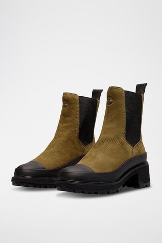 Leren Chelsea boots Kori - Kaki - Timberland