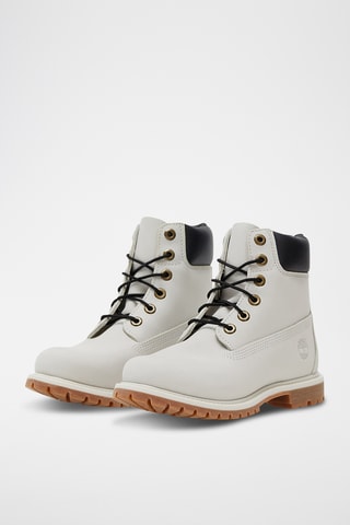 Leren Enkellaarzen Premium - Lichtgrijs - Timberland
