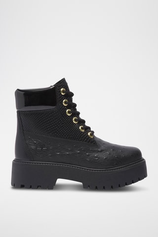 Leren Enkellaarzen Premium Elevated - Zwart - Timberland
