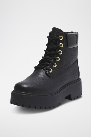 Leren Enkellaarzen Premium Elevated - Zwart - Timberland
