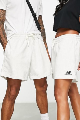 Short - Gemêleerd Lichtgrijs - New Balance
