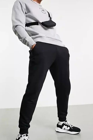 Sweater Life in Balance - Gemêleerd Lichtgrijs - New Balance