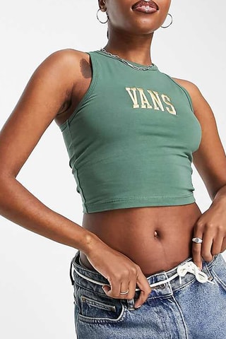 Crop Top Varsity - Kaki - Vans