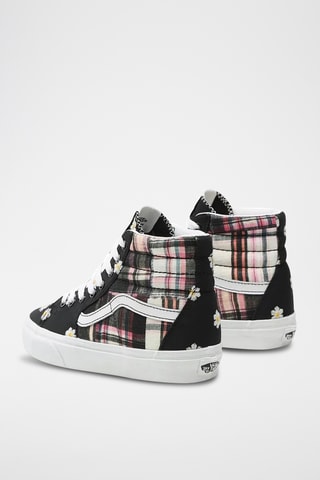 Hoge Gympen SK8-Hi - Zwart en Wit - Vans