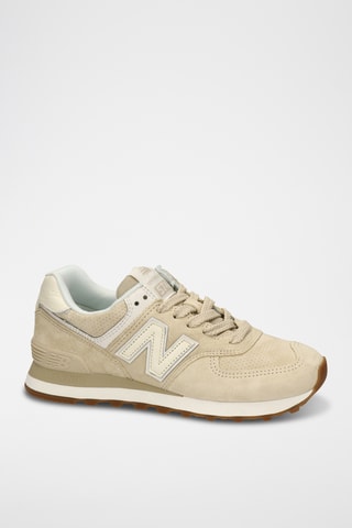 Leren Sneakers 574 - Beige - New Balance