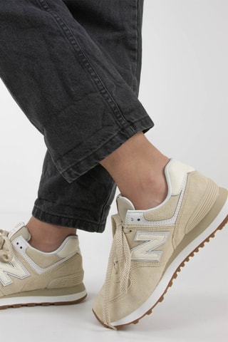 Leren Sneakers 574 - Beige - New Balance
