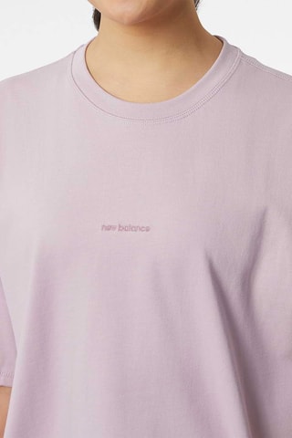 T-shirt - Lichtpaars - New Balance