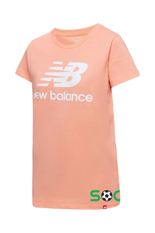 T-shirt - Koraalrood - New Balance