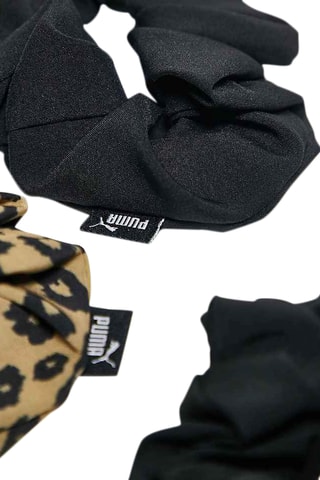 3 Scrunchies - Zwart - Puma