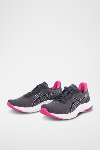 Leren Hardloopschoenen Gel-Pulse 14 - Grijs - Asics