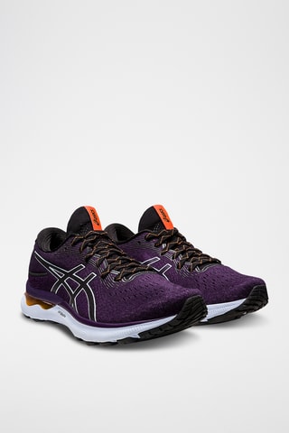 Hardloopschoenen en cuir Gel-Nimbus 24 - Zwart - Asics