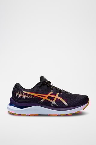 Leren Hardloopschoenen Gel-Cumulus 24 - Zwart - Asics