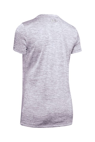 T-shirt - Gemêleerd Paars - Under Armour