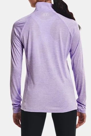 T-shirt Tech - Gemêleerd Paars - Under Armour