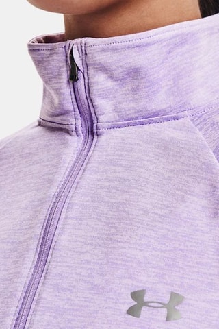 T-shirt Tech - Gemêleerd Paars - Under Armour