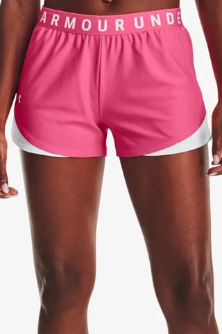 Short Play Up 3.0 - Roze en Wit - Under Armour
