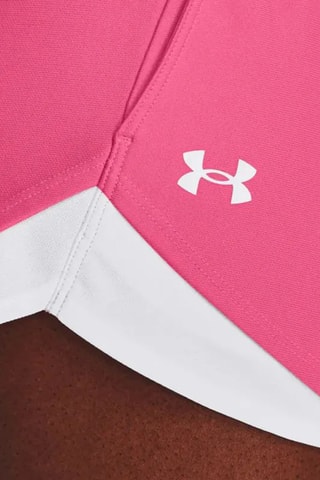 Short Play Up 3.0 - Roze en Wit - Under Armour