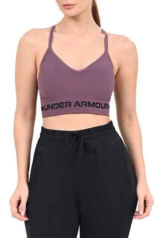 Sportbeha Seamless - Paars - Under Armour