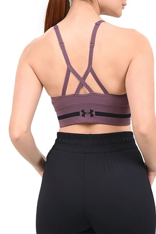 Sportbeha Seamless - Paars - Under Armour