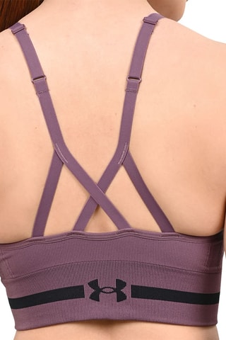Sportbeha Seamless - Paars - Under Armour