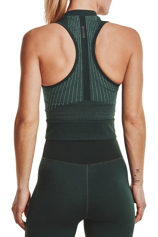 Trainingstop Rush Seamless - Donkergroen Under Armour