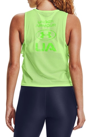 Trainingshemd Heatgear Muscle - Groen - Under Armour