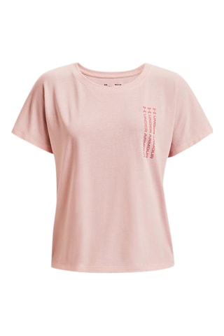 T-shirt Live Repeat - Roze - Under Armour