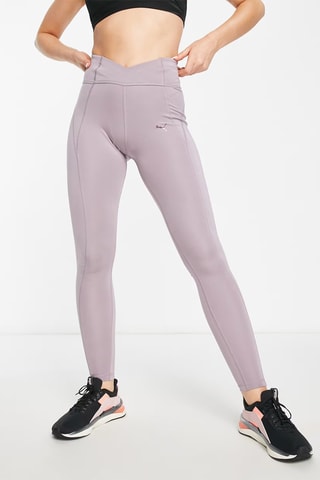 Sculpterende Legging Hoge Taille Studio Granola - Paars - Puma