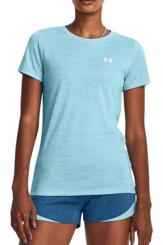 Push-up T-shirt Evolved Core Tech - Lichtblauw - Under Armour