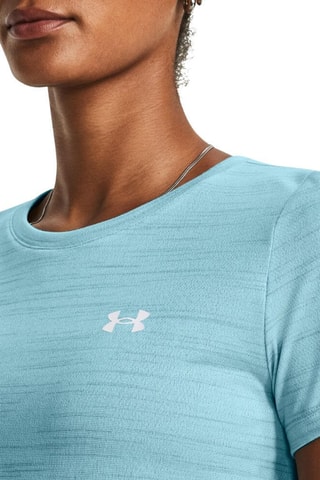 Push-up T-shirt Evolved Core Tech - Lichtblauw - Under Armour