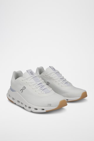 Nubuck Hardloopschoenen ON Cloudnova - Wit - On Running