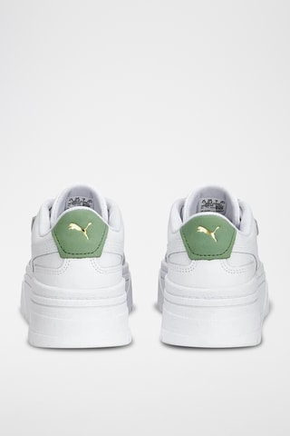 Leren Platform Sneakers Mayze Stack - Olijfgroen - Puma
