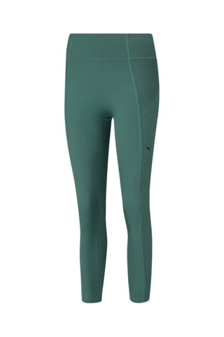 Sportlegging Hoge Taille Studio Rib Side - Donkergroen Puma