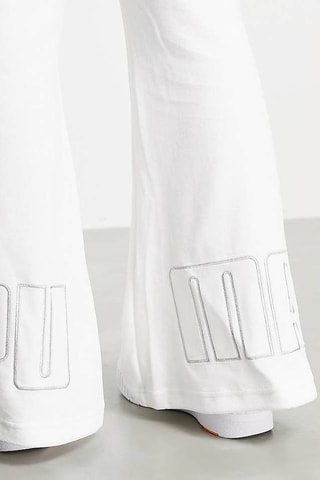 Broek Wide Legs Hoge Taille Icons 2.0 - Wit - Puma