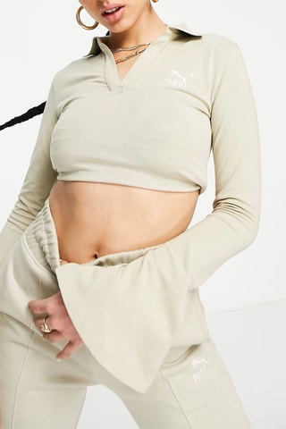 Crop top - Zeegroen - Puma