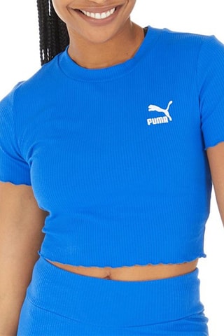 Crop Top Acid Bright - Koningsblauw - Puma